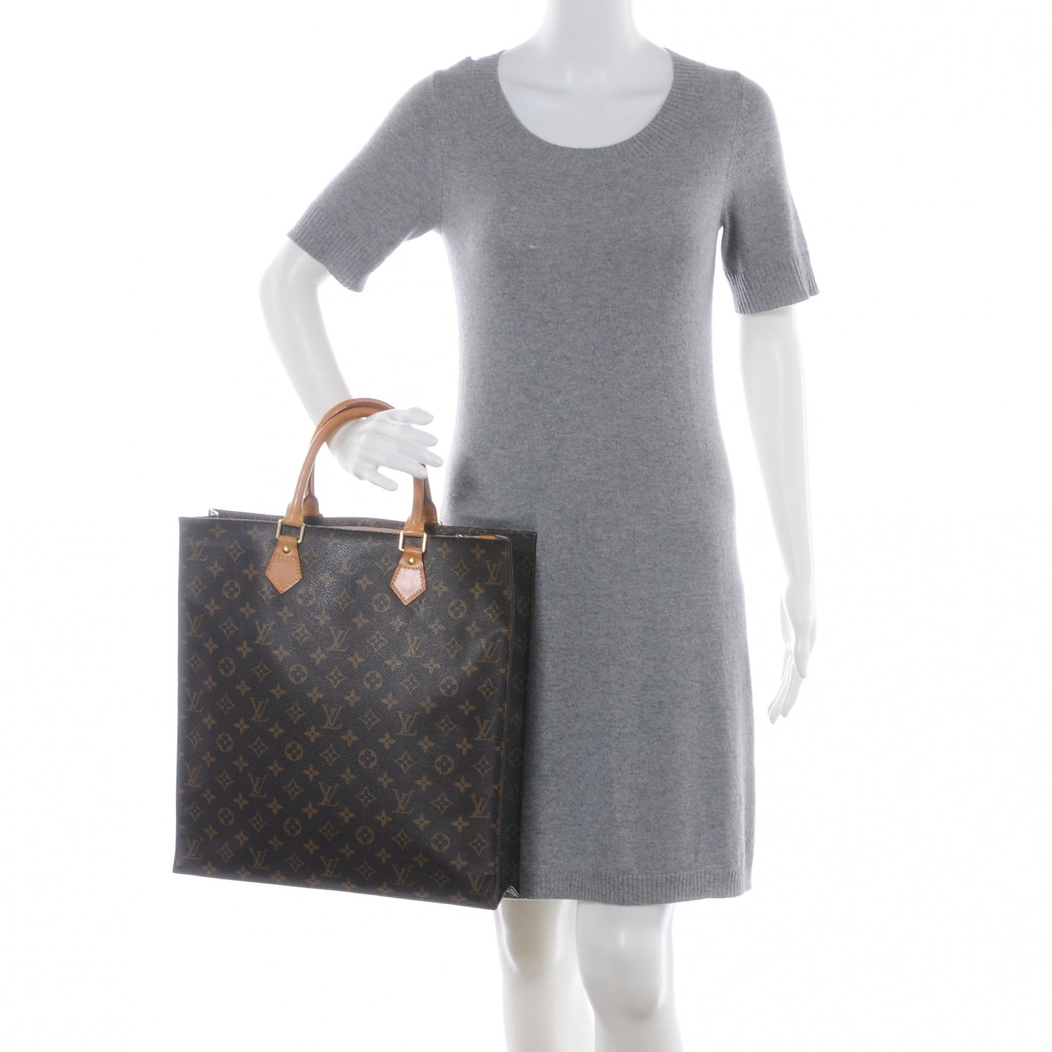 Louis Vuitton Monogram Sac Plat 2 of 6