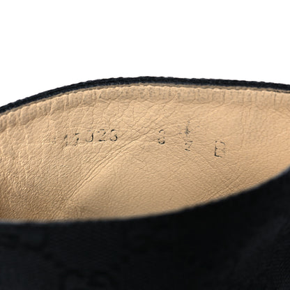 Gucci Monogram Tess S Gomma Boots 8.5 Black 7 of 12