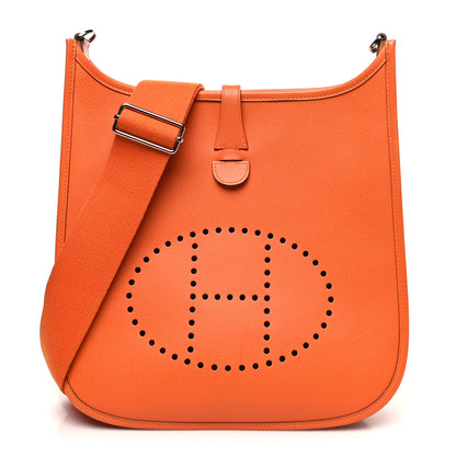 Hermes Epsom Evelyne III PM Orange 1 of 15