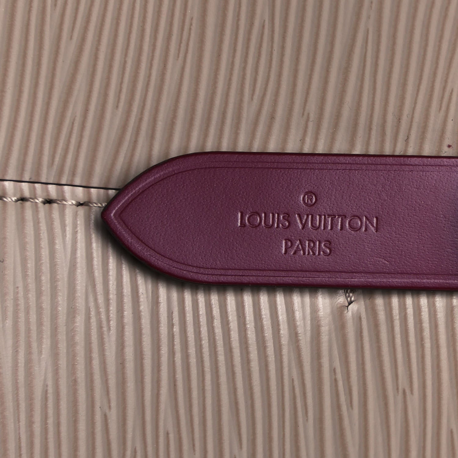 Louis Vuitton Epi Neonoe BB Galet Grenat 6 of 13