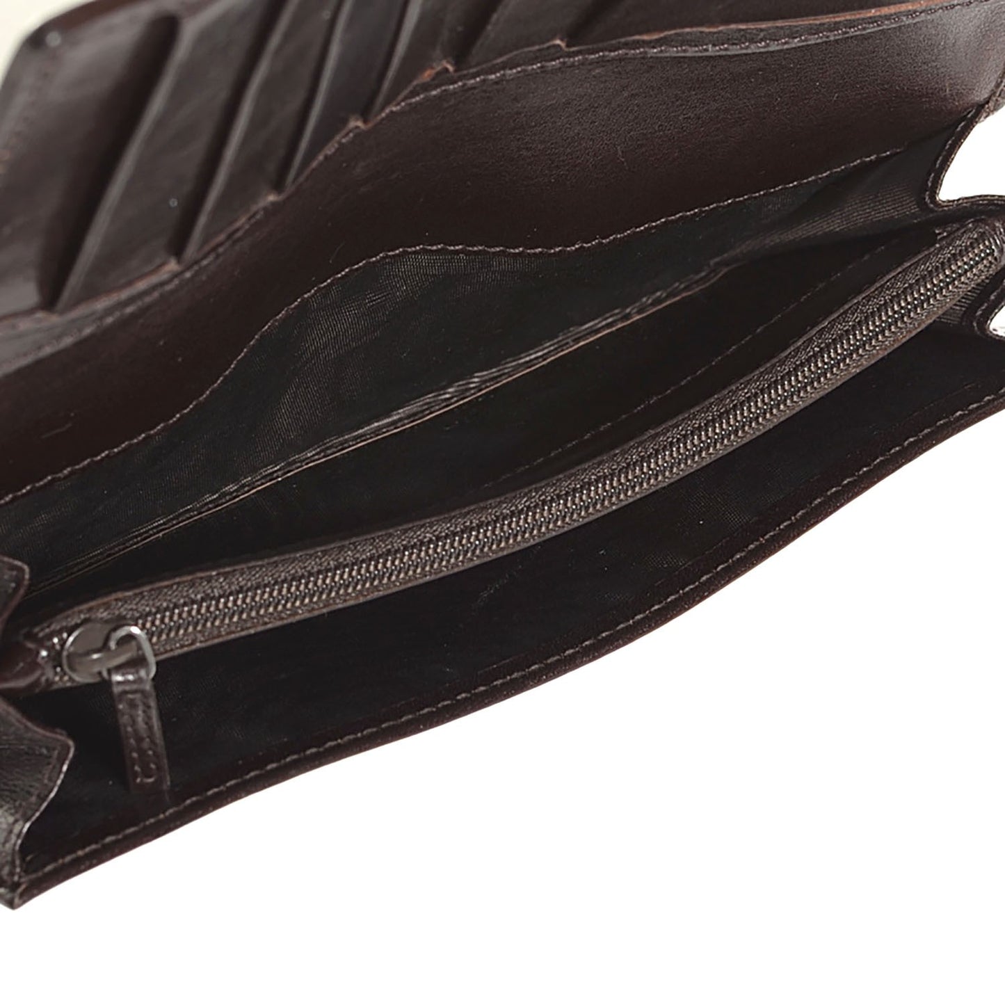 Monogram Continental Wallet Dark Brown