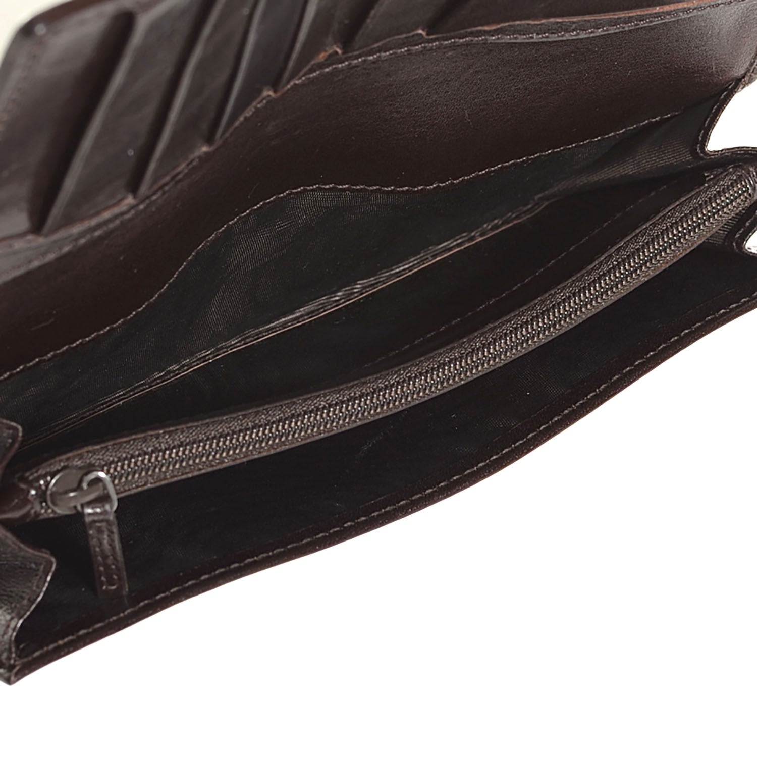 Gucci Monogram Continental Wallet Dark Brown 5 of 8