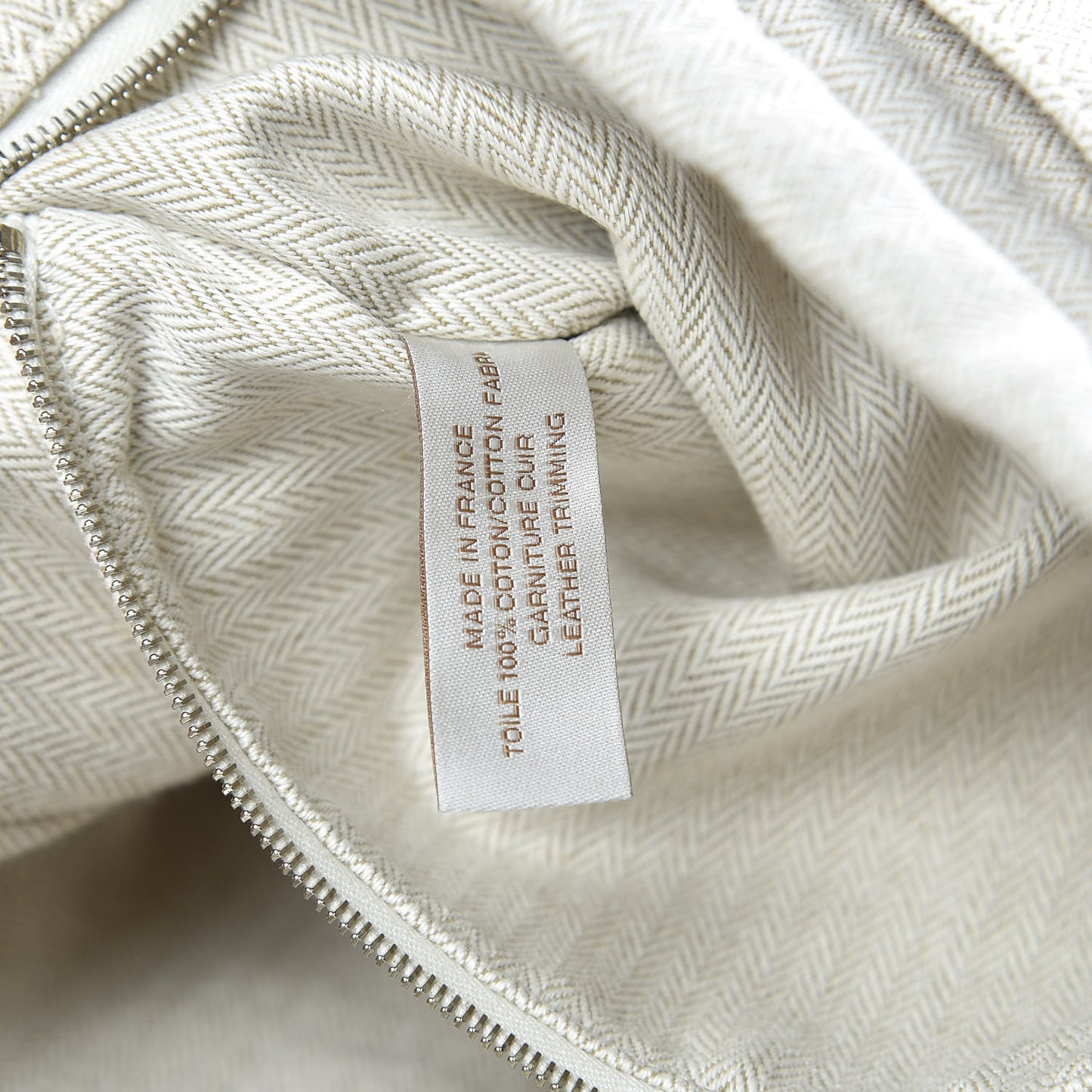 Canvas Barenia Fourbi 25 MM Pouch Naturel Fauve