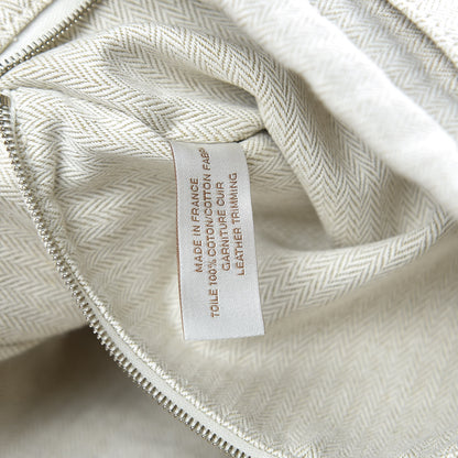 Hermes Canvas Barenia Fourbi 25 MM Pouch Naturel Fauve 11 of 12