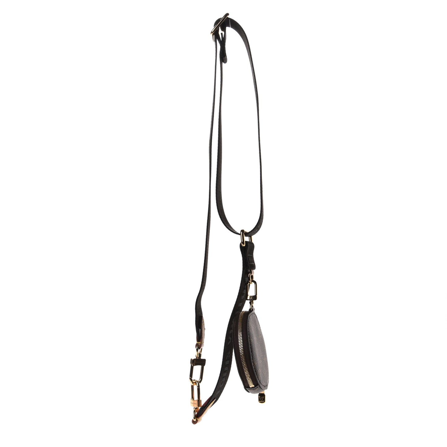 Monogram Multi Pochette Accessories Bandouliere Shoulder Strap Black