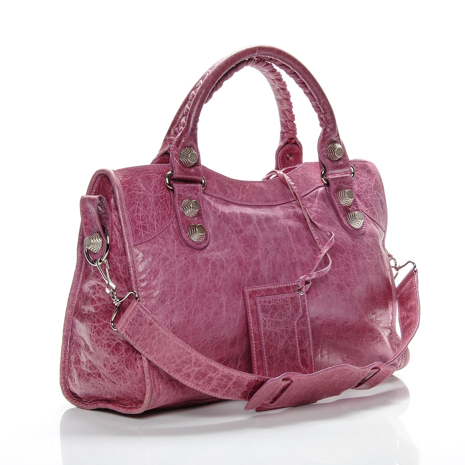 Balenciaga Agneau Giant 21 Silver Hardware City Magenta 3 of 13