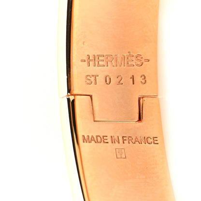 Hermes Enamel Narrow Clic Clac H Bracelet PM Granit 4 of 5