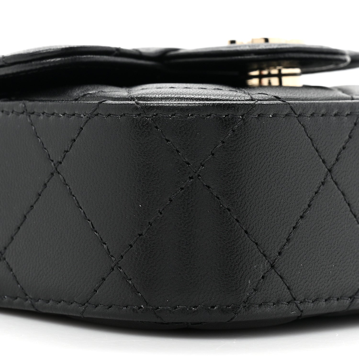 Chanel Caviar Quilted Mini Clutch With Chain Black 10 of 11