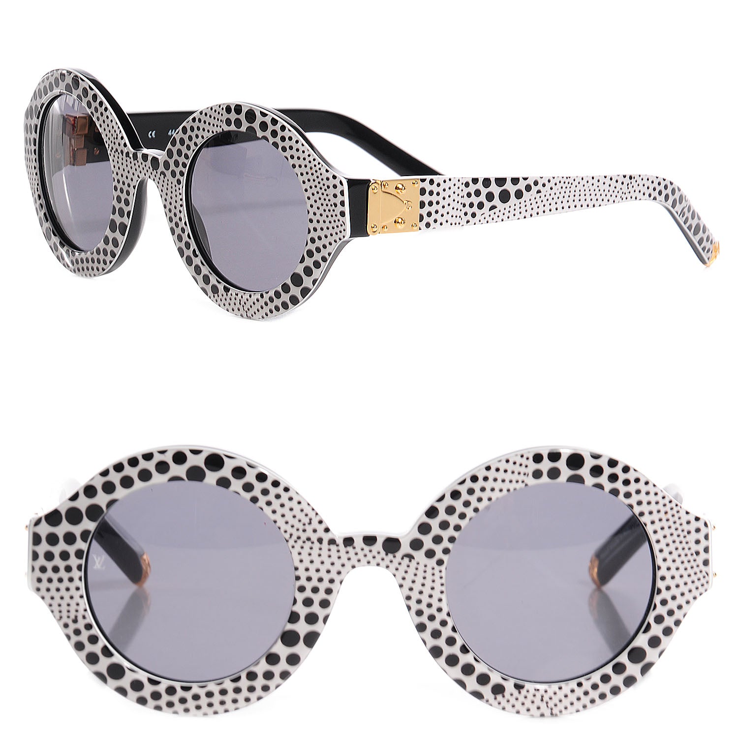 Louis Vuitton Kusama Waves Rond Z0480W Sunglasses 1 of 8