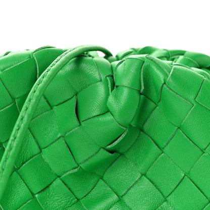 Bottega Veneta Nappa Intrecciato The Mini Pouch Clutch Parakeet 7 of 9