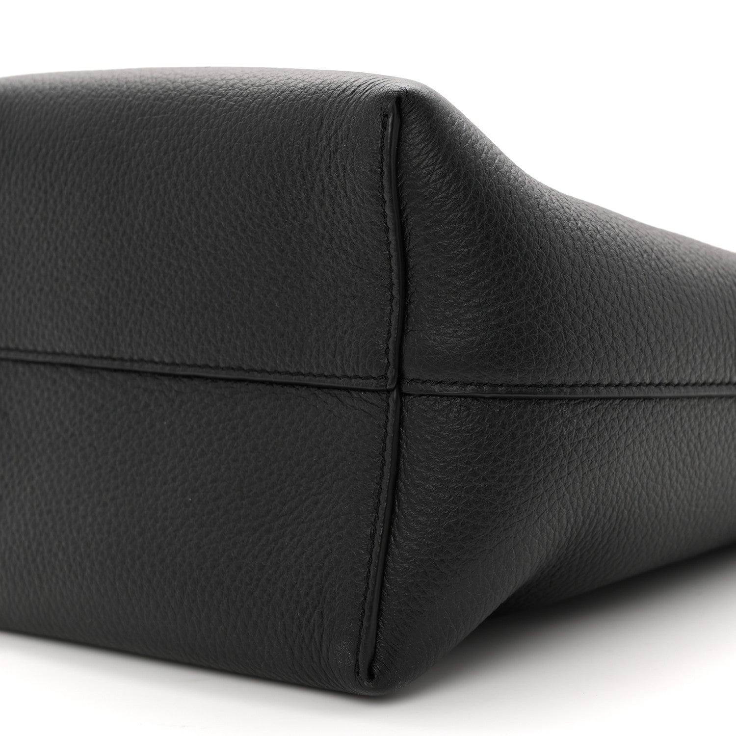 The Row Grained Calfskin Small N/S Park Tote Black 10 of 10