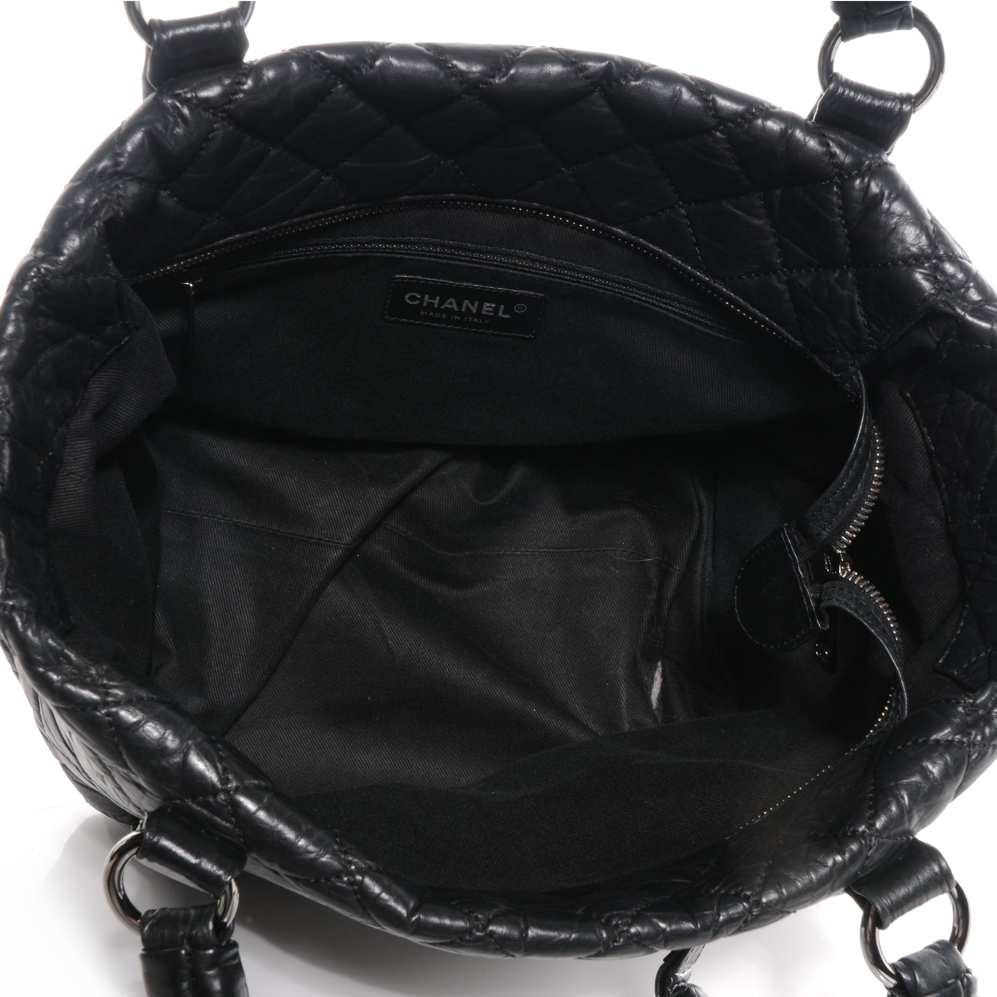 Chanel Ligne Lady Braid Tote Black 5 of 8