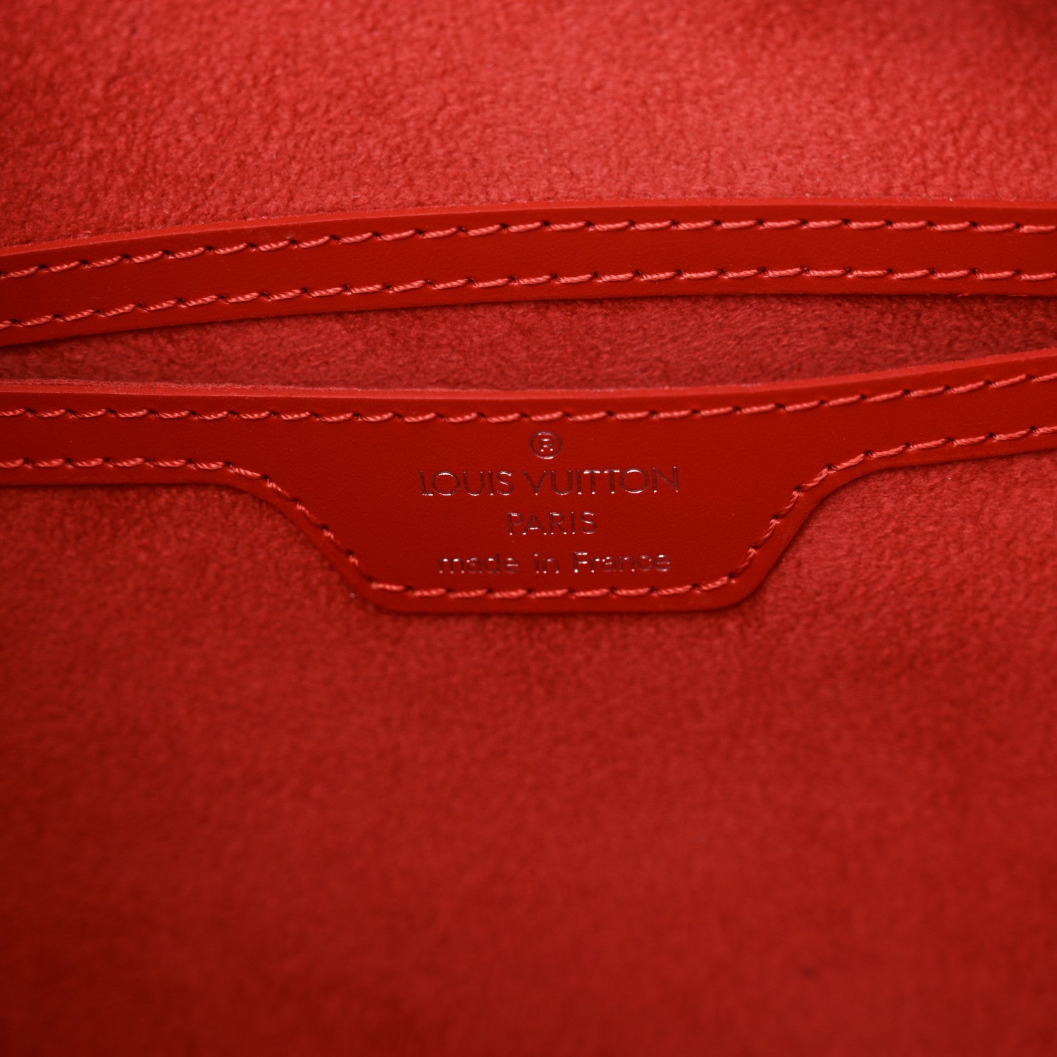 Louis Vuitton Epi Soufflot Rouge 7 of 11