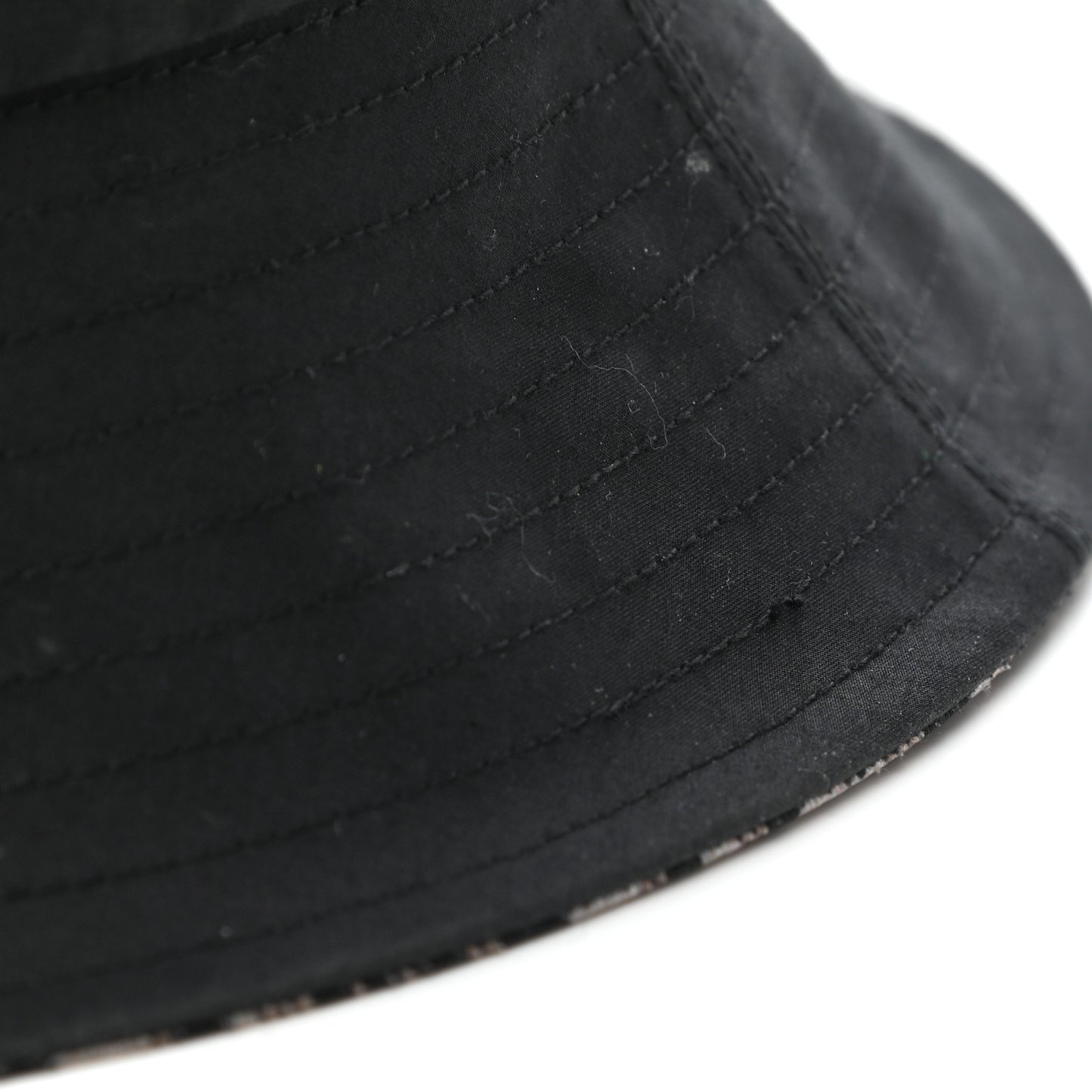 Oblique Reversible Teddy-D Brim Bucket Hat 58 Black
