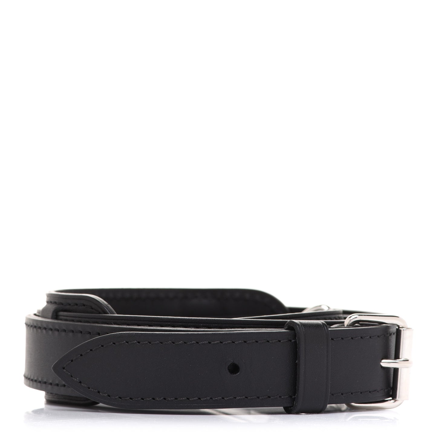 Calfskin Adjustable Keepall Bandouliere Shoulder Strap Black