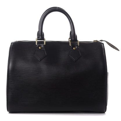 Louis Vuitton Epi Speedy 25 Black 1 of 8