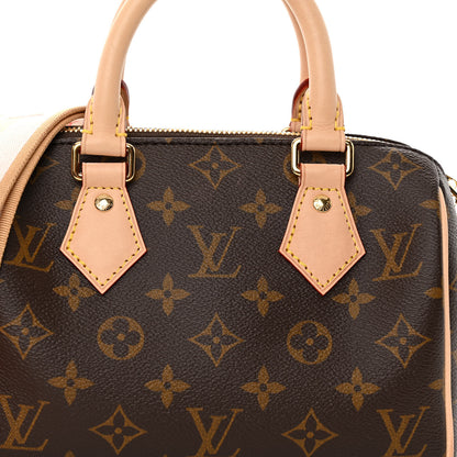 Louis Vuitton Monogram Speedy Bandouliere 20 Pink Orange 7 of 9