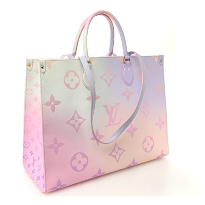 Louis Vuitton Monogram Giant Spring In The City Onthego GM Sunrise Pastel 3 of 11