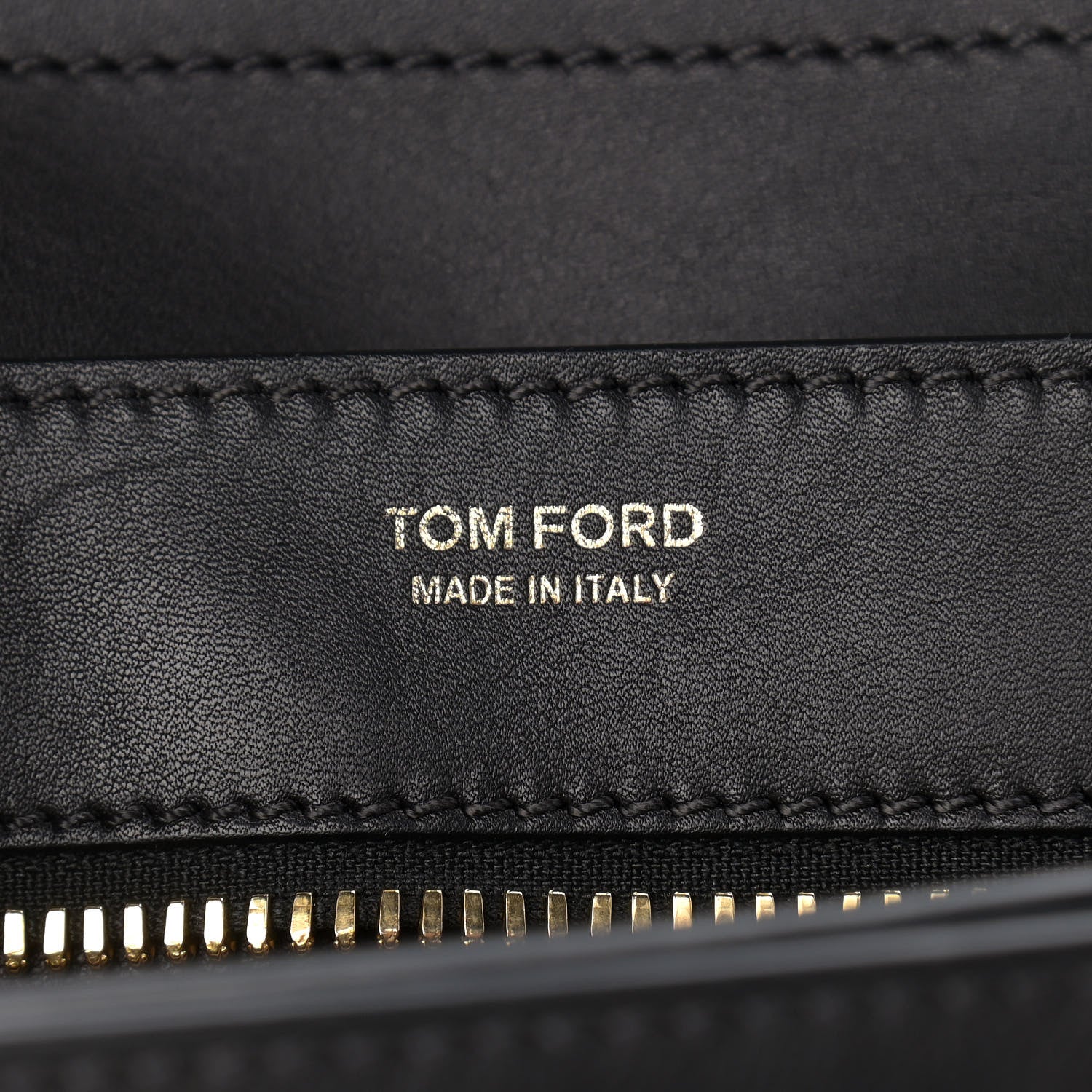 Tom Ford Calfskin Medium Sienna Crossbody Bag Black 5 of 8