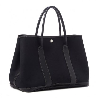 Hermes Toile Negonda Garden Party Tote 36 MM Black 3 of 8