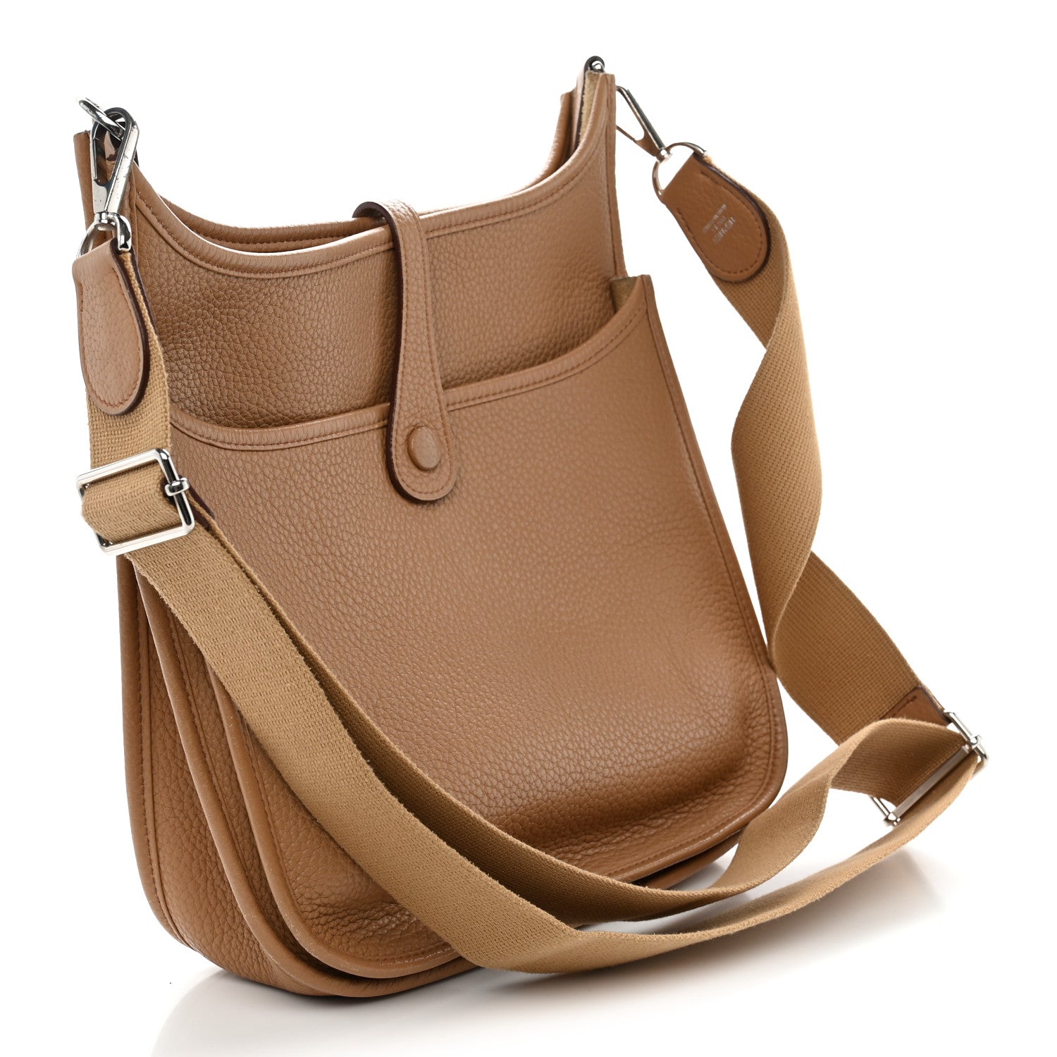 Hermes Taurillon Clemence Evelyne III PM Biscuit 3 of 12