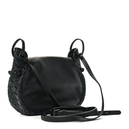 Bottega Veneta Nappa Intrecciato Small Nodini Flap Crossbody Black 3 of 11