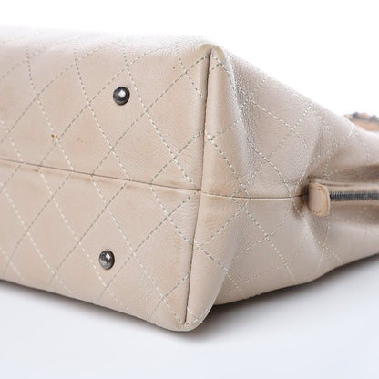 Chanel Grained Vegetal Calfskin Urban Shopping Tote Beige 17 of 24