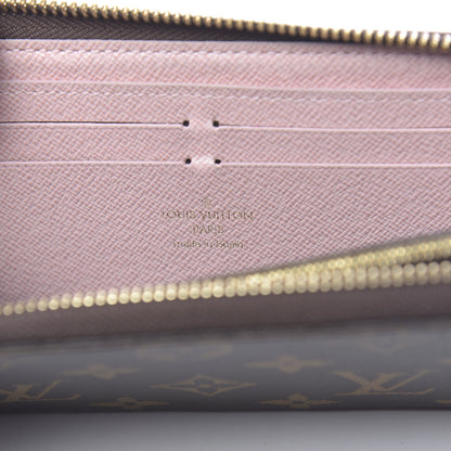 Louis Vuitton Monogram Clemence Wallet Rose Ballerine 6 of 6