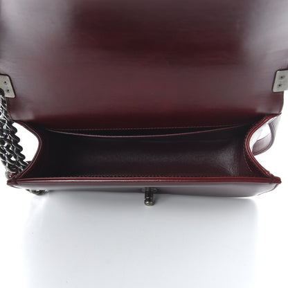 Chanel Calfskin Embossed Medium Paris Salzburg Boy Flap Red 5 of 13