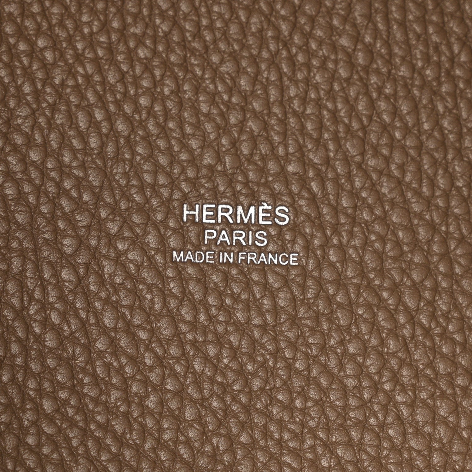 Hermes Taurillon Clemence Picotin Lock 22 MM Etoupe 6 of 11