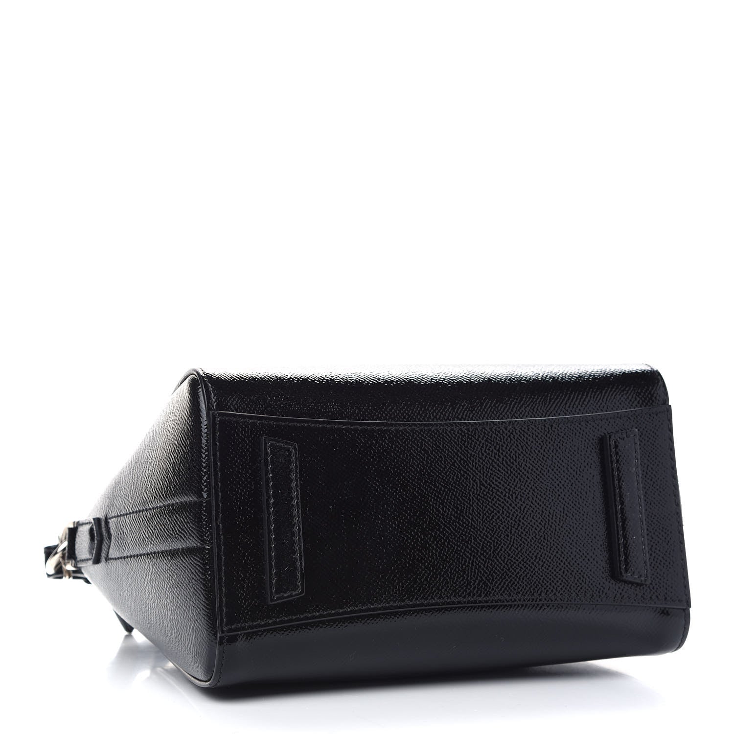 Givenchy Textured Patent Calfskin Mini Antigona Black 4 of 10