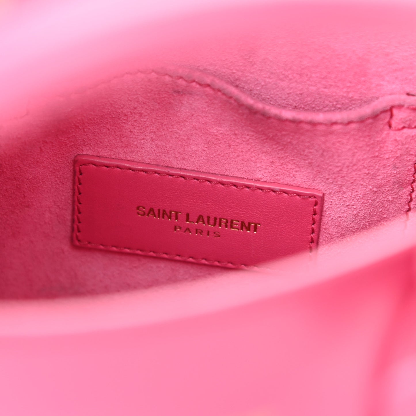 Calfskin Nano Sac De Jour Lipstick Fuchsia