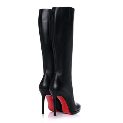 Christian Louboutin Calfskin Botalli 120 Tall Boots 36.5 Black 4 of 9