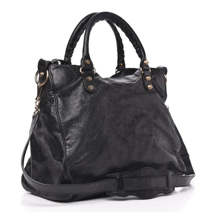 Balenciaga Agneau Giant 12 Rose Gold Hardware Velo Black 3 of 17