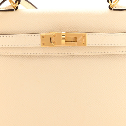 Hermes Epsom Mini Kelly Sellier 20 Nata 8 of 11