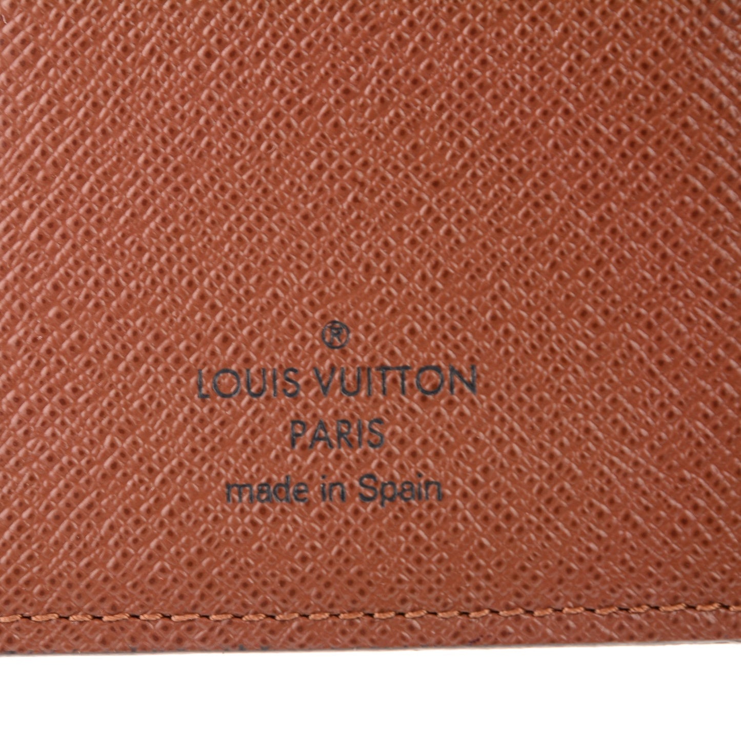 Monogram Small Ring Agenda Cover