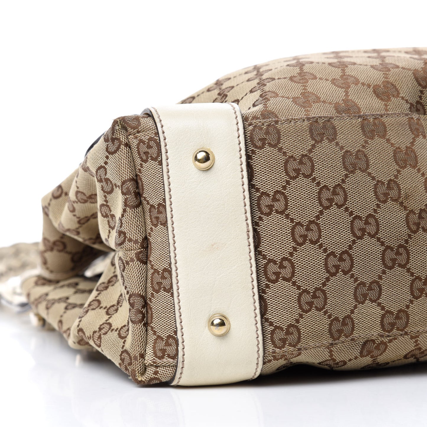 Monogram Medium Pelham Shoulder Bag Off White