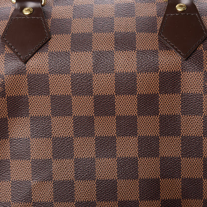 Louis Vuitton Damier Ebene Speedy Bandouliere 30 8 of 13
