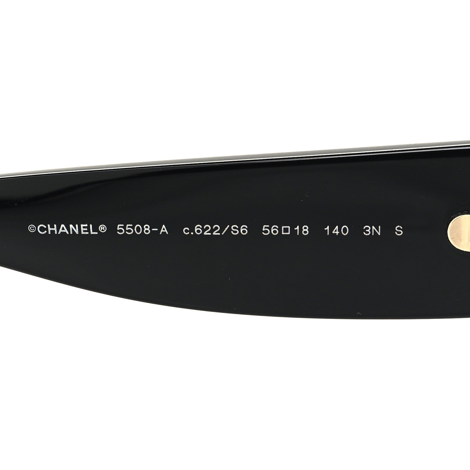 Chanel Acetate CC Pilot Sunglasses 5508 Black 5 of 8