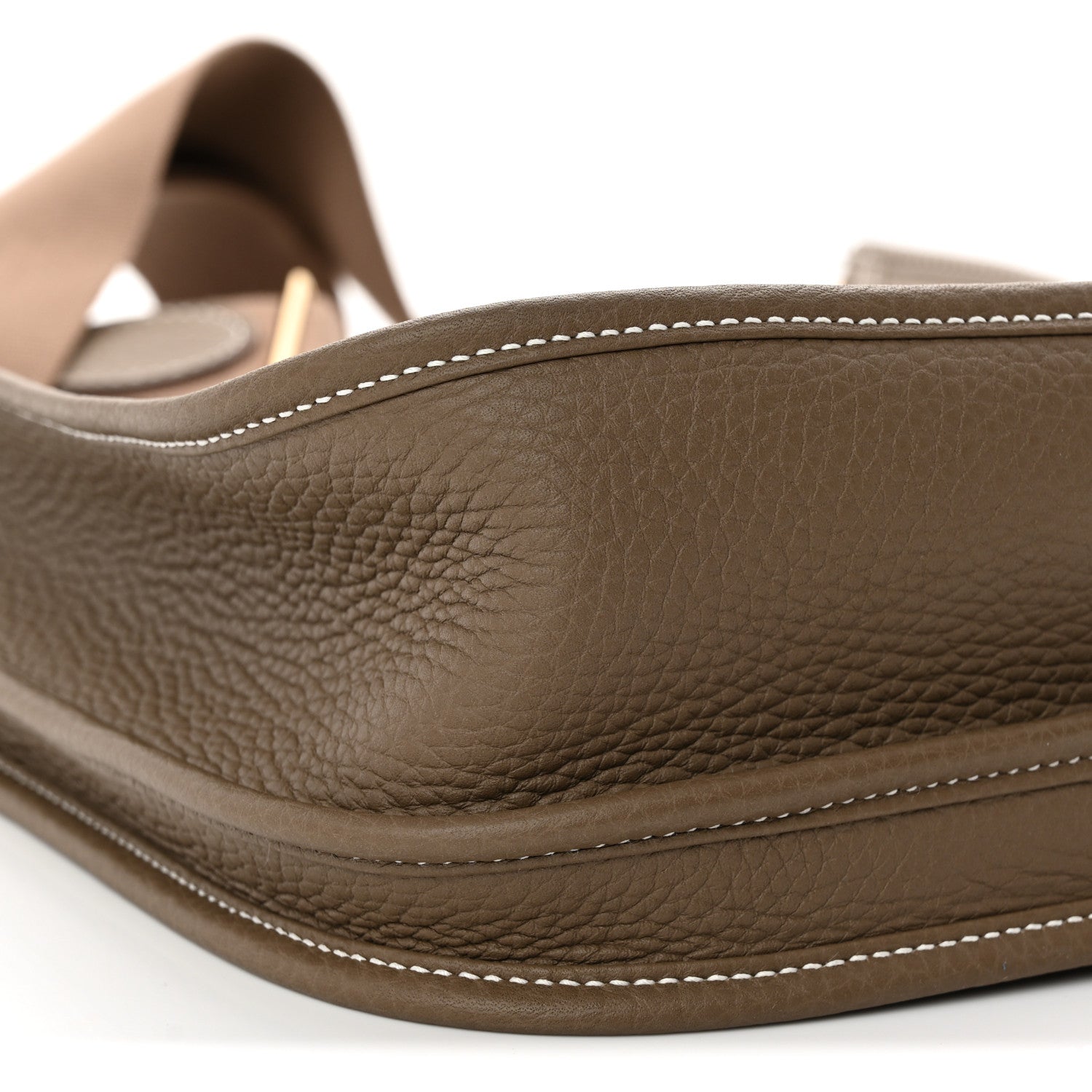 Hermes Taurillon Clemence Evelyne III PM Etoupe 9 of 10