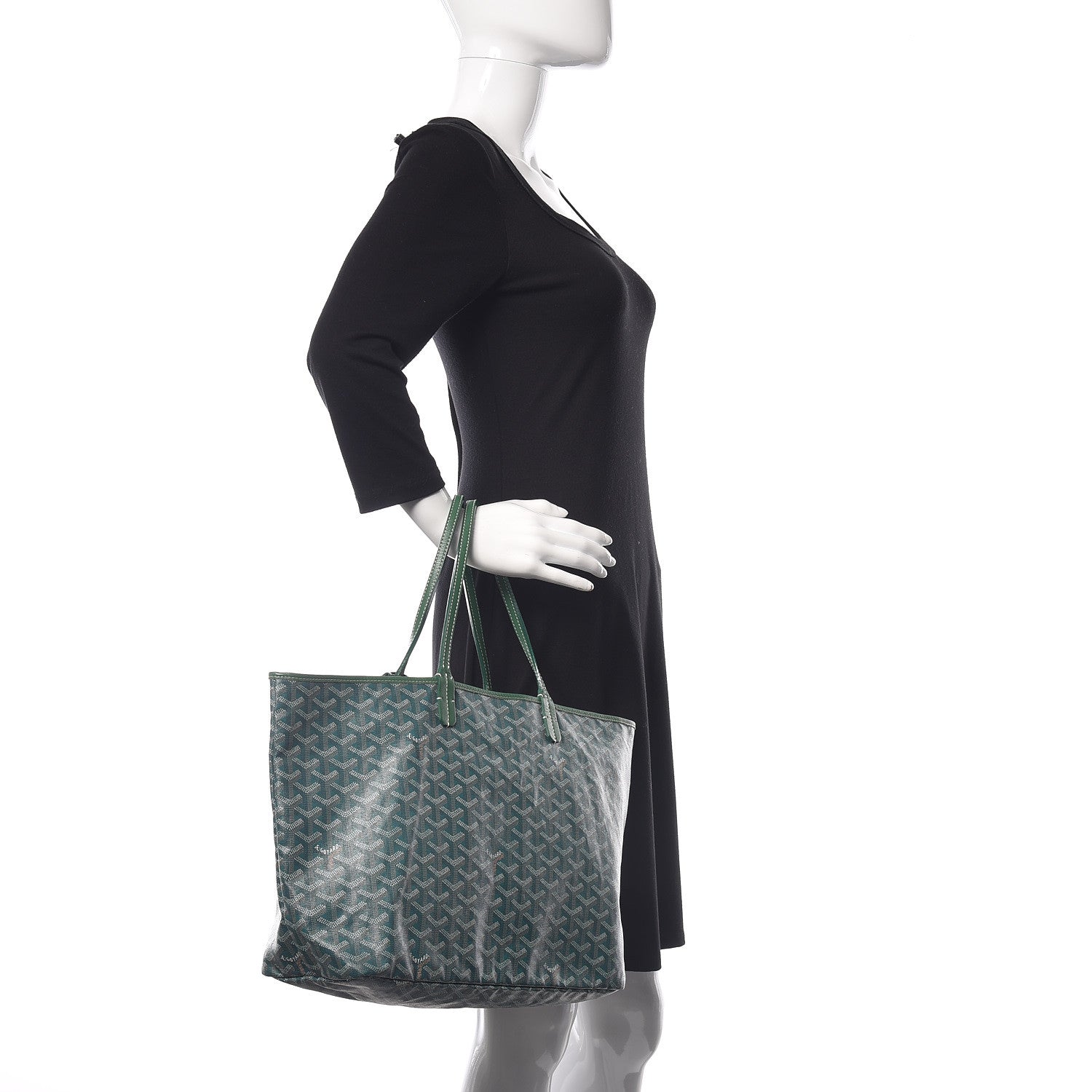 Goyard Goyardine Saint Louis PM Green 2 of 12