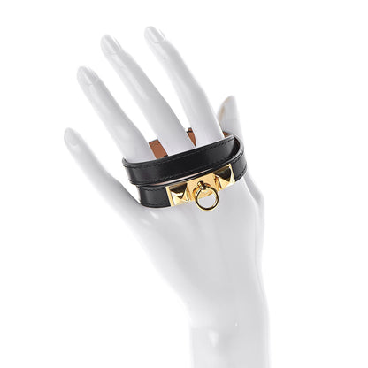 Hermes Box Rivale Double Tour Bracelet S Black 2 of 7