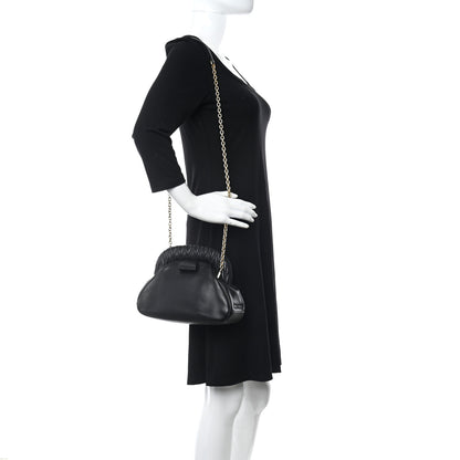 Miu Miu Nappa Belle Pochette Clutch Black 2 of 10