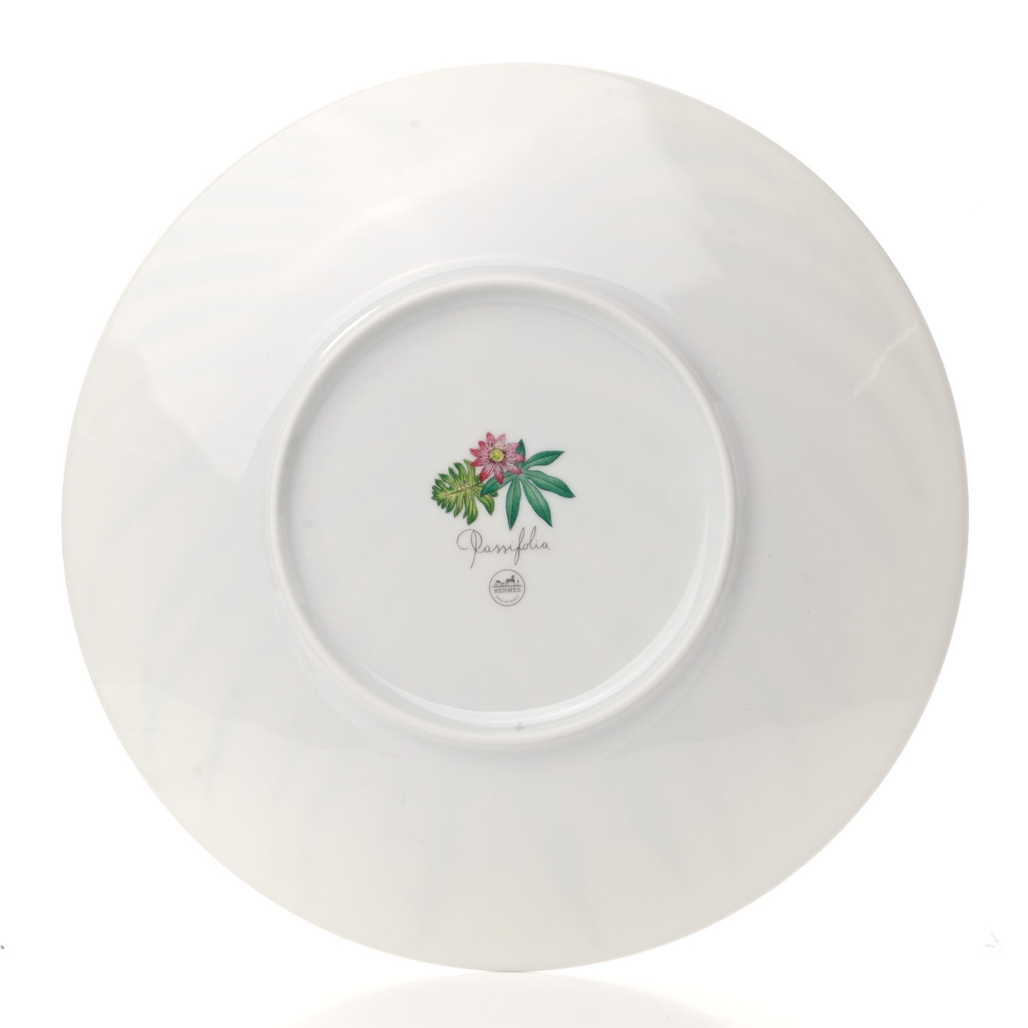 Porcelain Passifolia Dinner Plate N°2 Set of 2