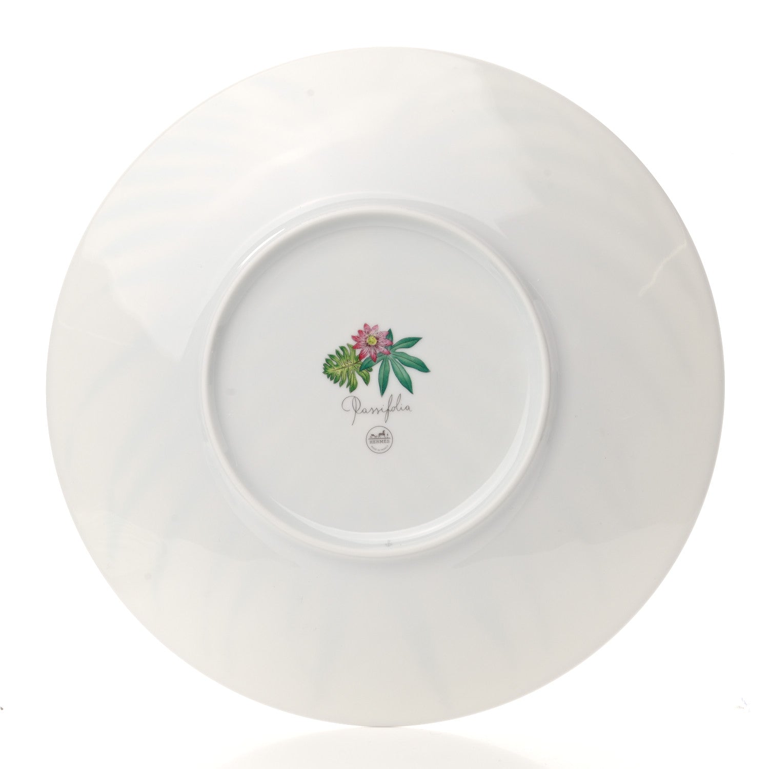 Hermes Porcelain Passifolia Dinner Plate N°2 Set of 2 3 of 7