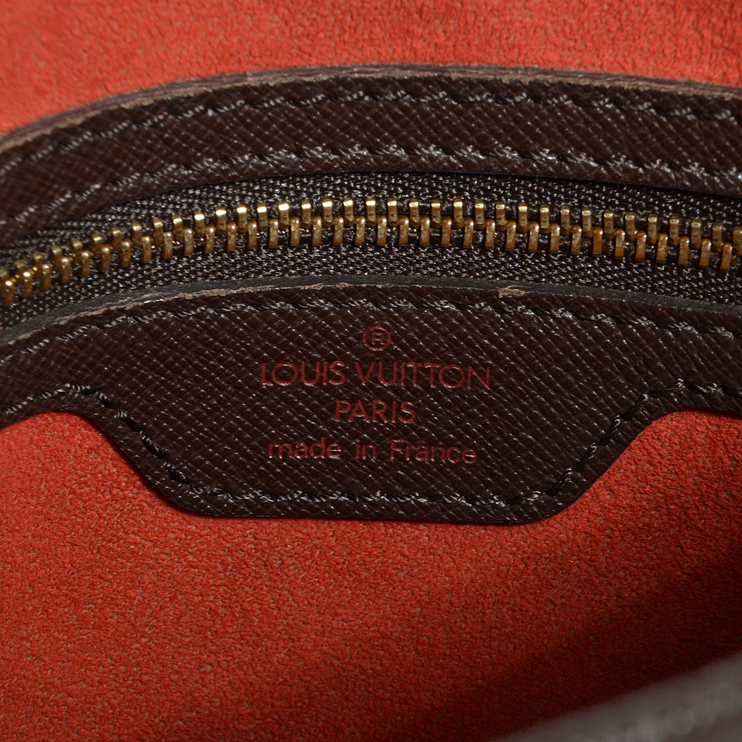 Louis Vuitton Damier Ebene Marais Bucket 23 6 of 7