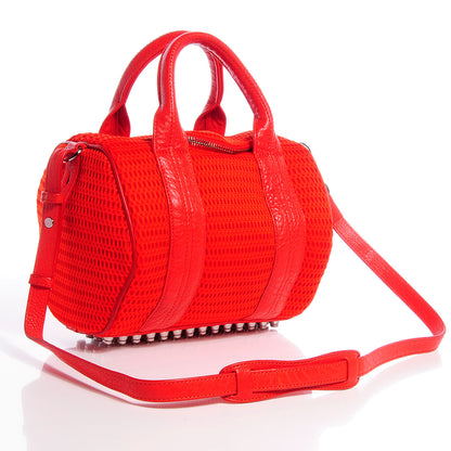 Alexander Wang Mesh Rockie Cola w Rhodium Hardware 3 of 8