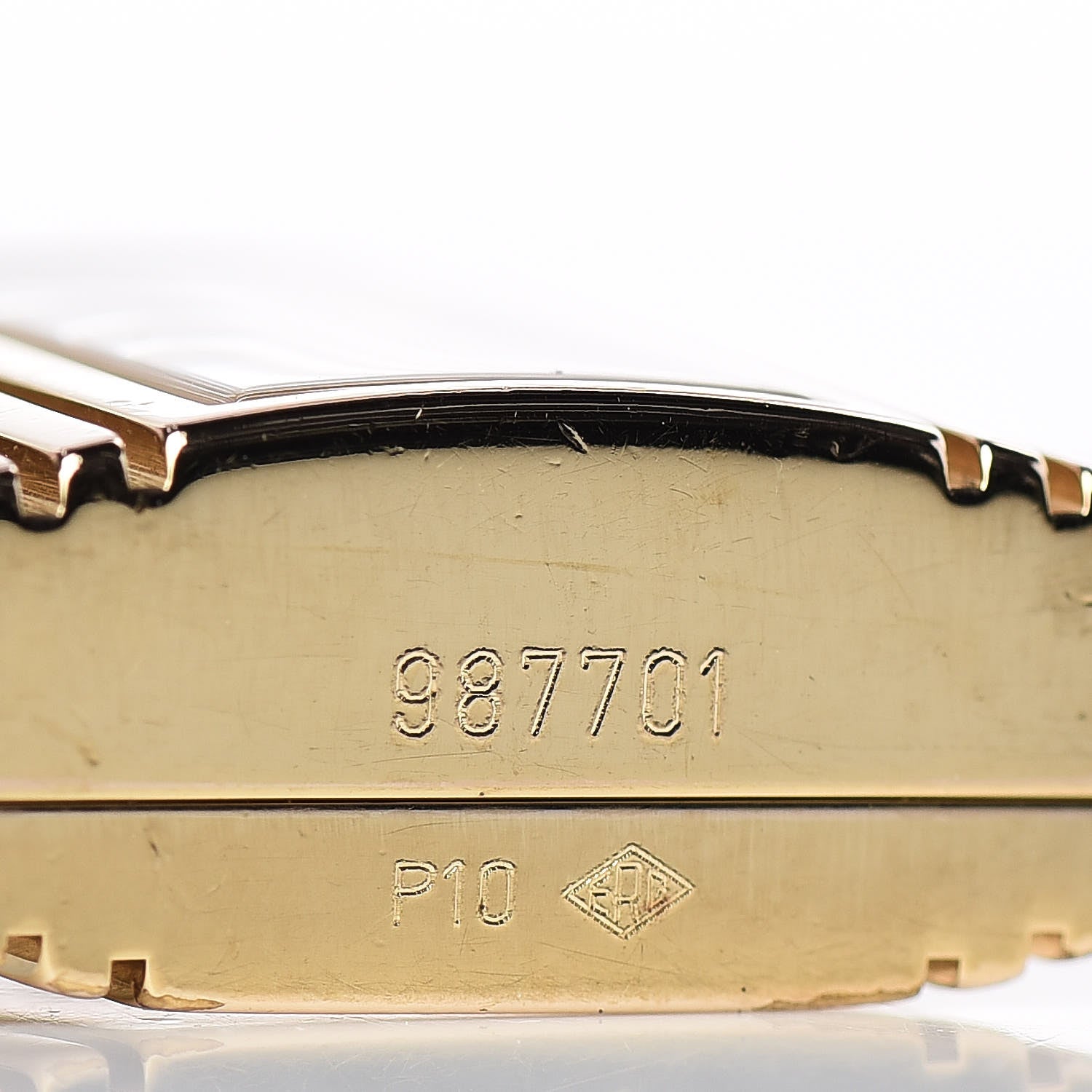 Hermes Stainless Steel Courchevel 20mm Kelly Cadena Quartz Watch Noir 5 of 6