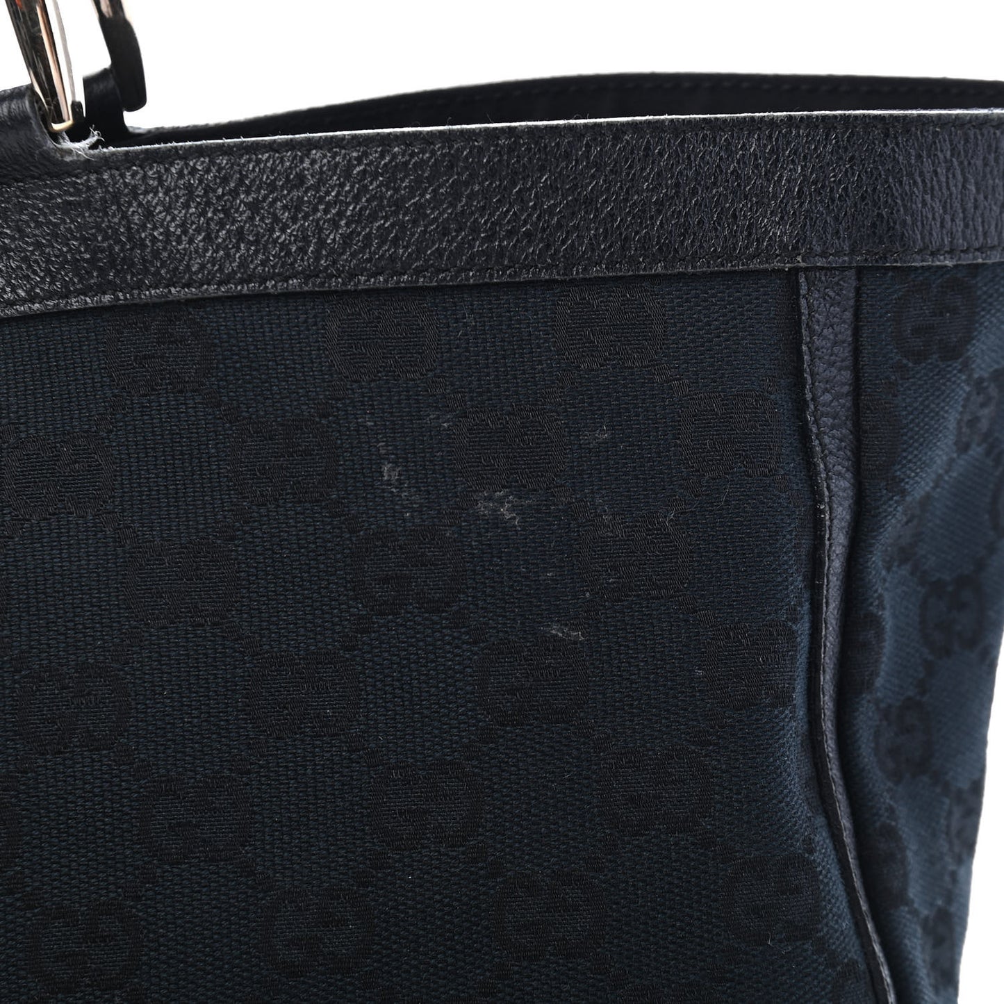 Monogram Large Abbey Tote Black