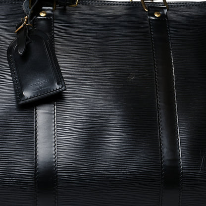 Louis Vuitton Epi Keepall 50 Black 8 of 14